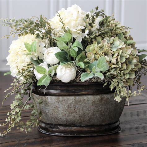 metal containers for flower arrangements